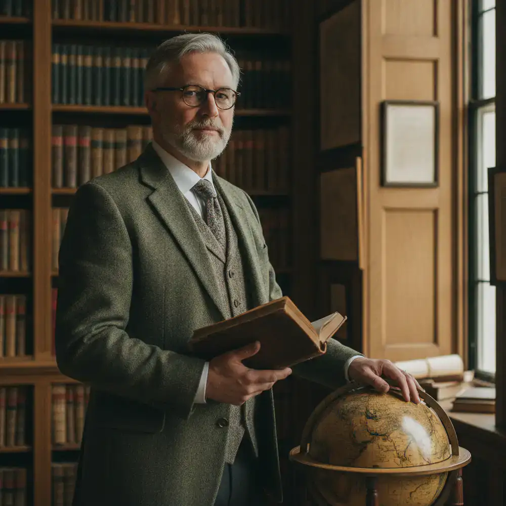 Portrait of Alistair, Lead Historian